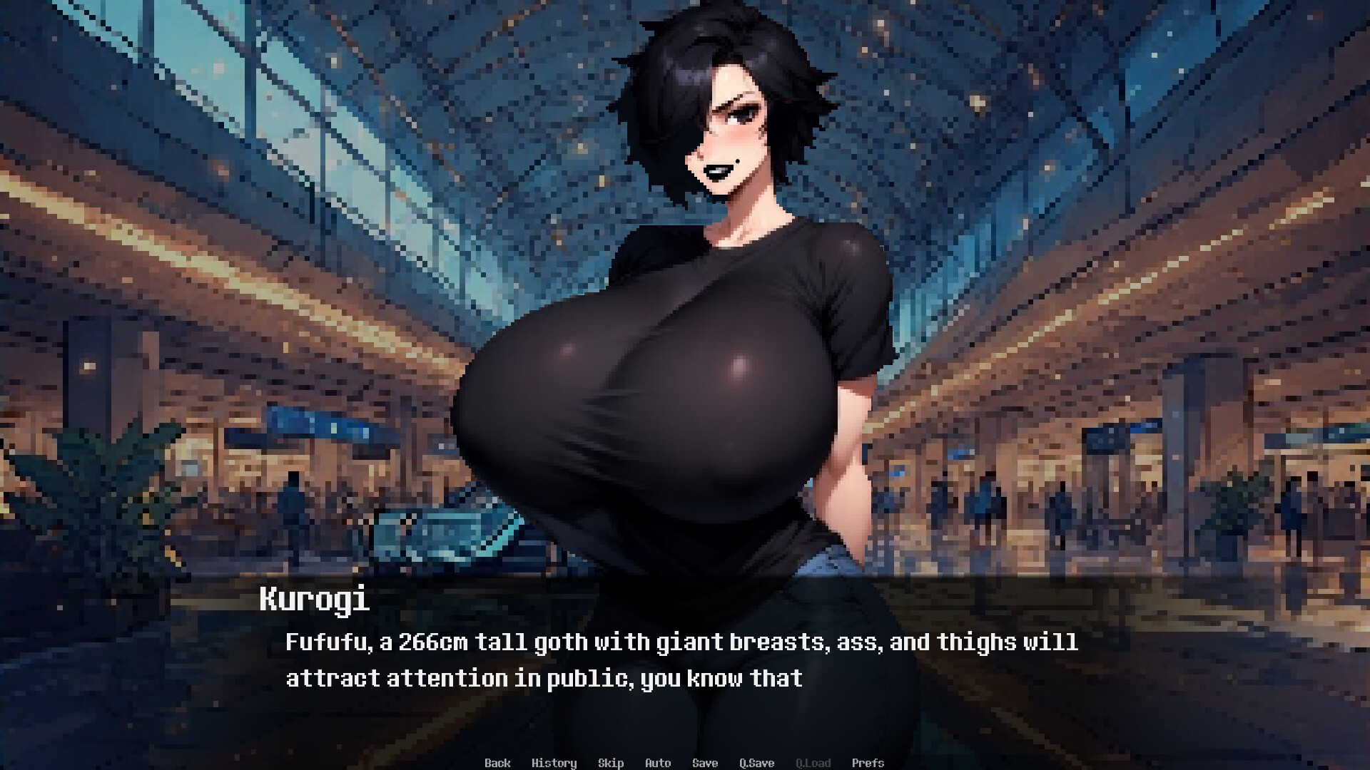 Yandere Goth Delinquent Trouble 2 screenshot 2