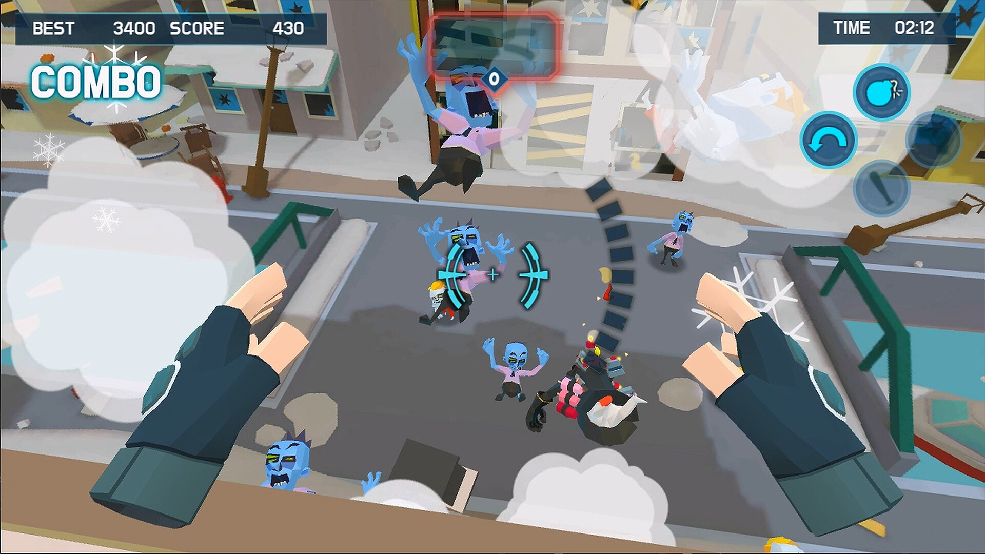 ThrowAnything: Zombie Invaders screenshot 6