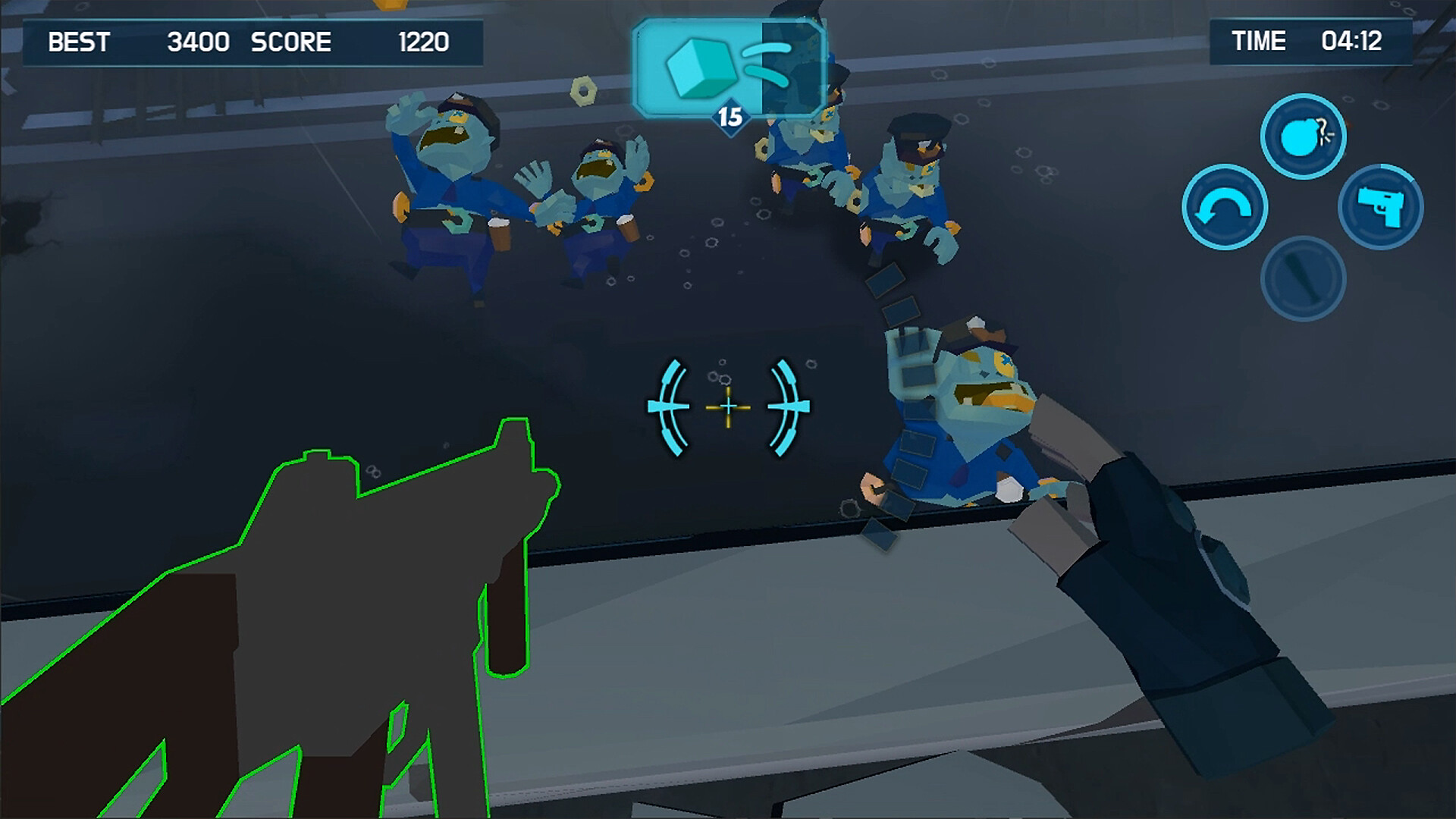ThrowAnything: Zombie Invaders screenshot 4