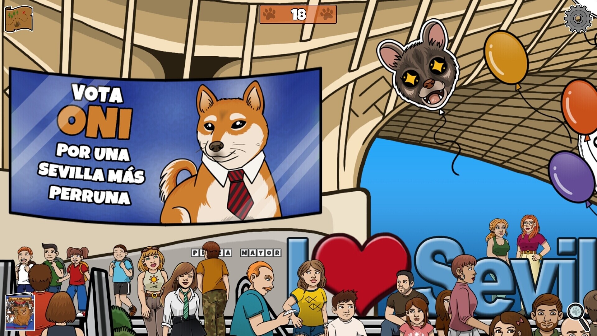 Pomelo & Friends: Sevilla screenshot 2