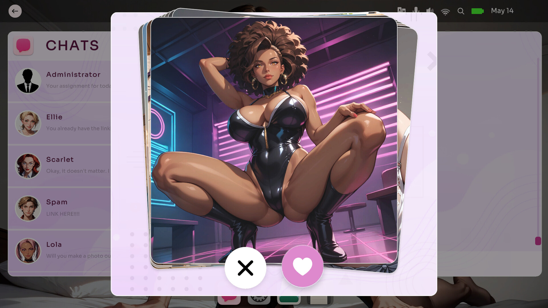 OnlySluts: WAIFU MATCH π screenshot 16