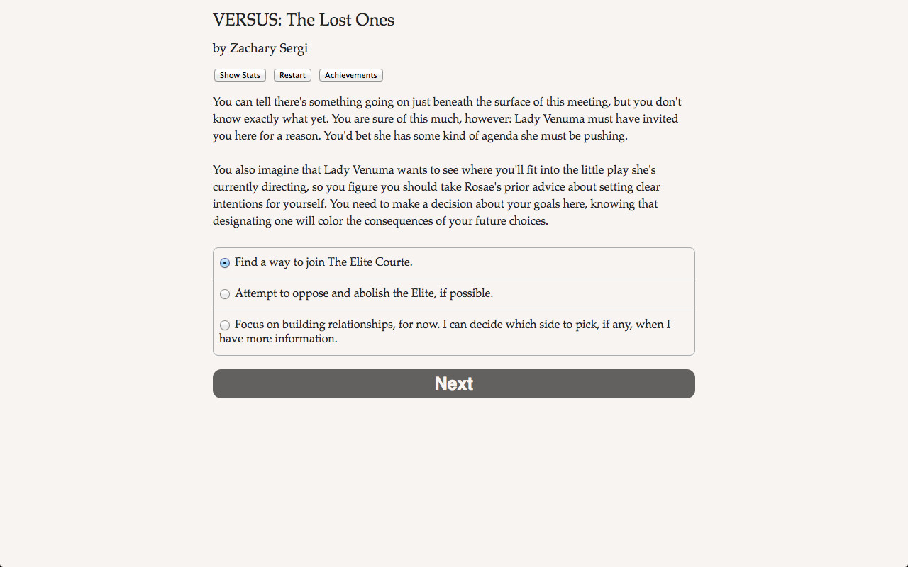 VERSUS: The Lost Ones screenshot 2