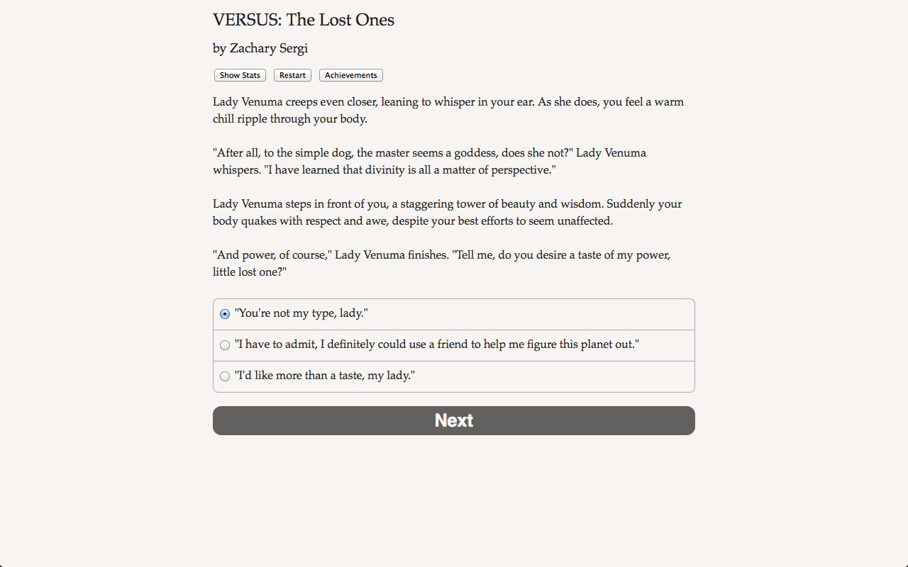 VERSUS: The Lost Ones screenshot 3
