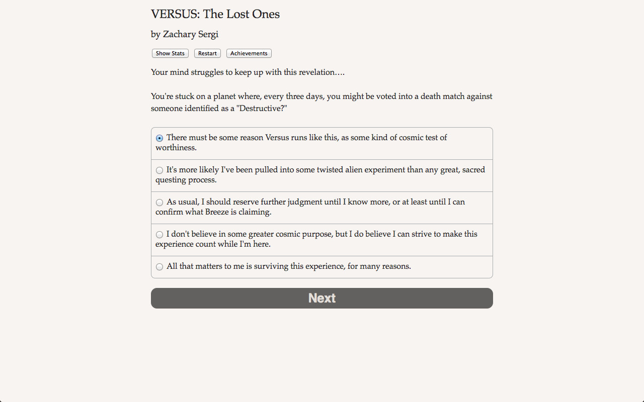 VERSUS: The Lost Ones screenshot 4