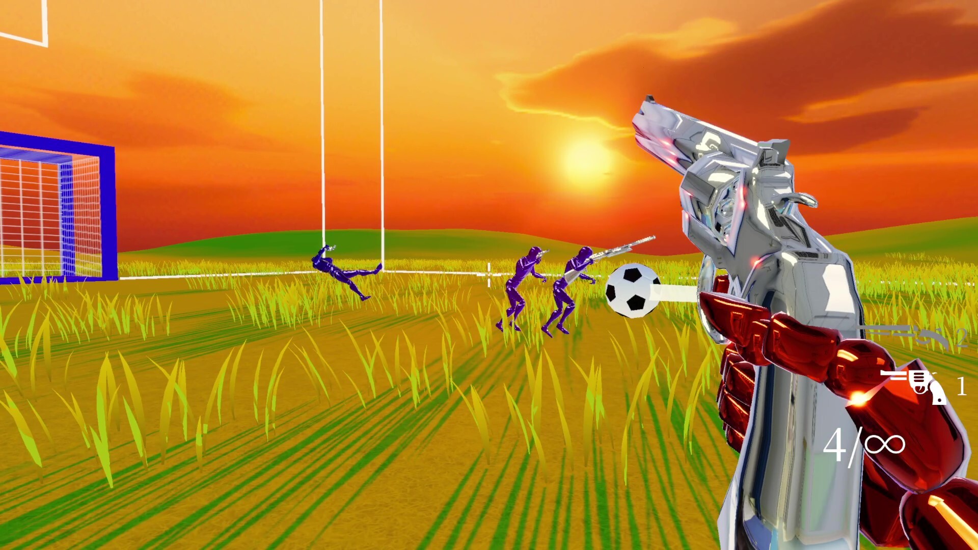 Handgun Football screenshot 2
