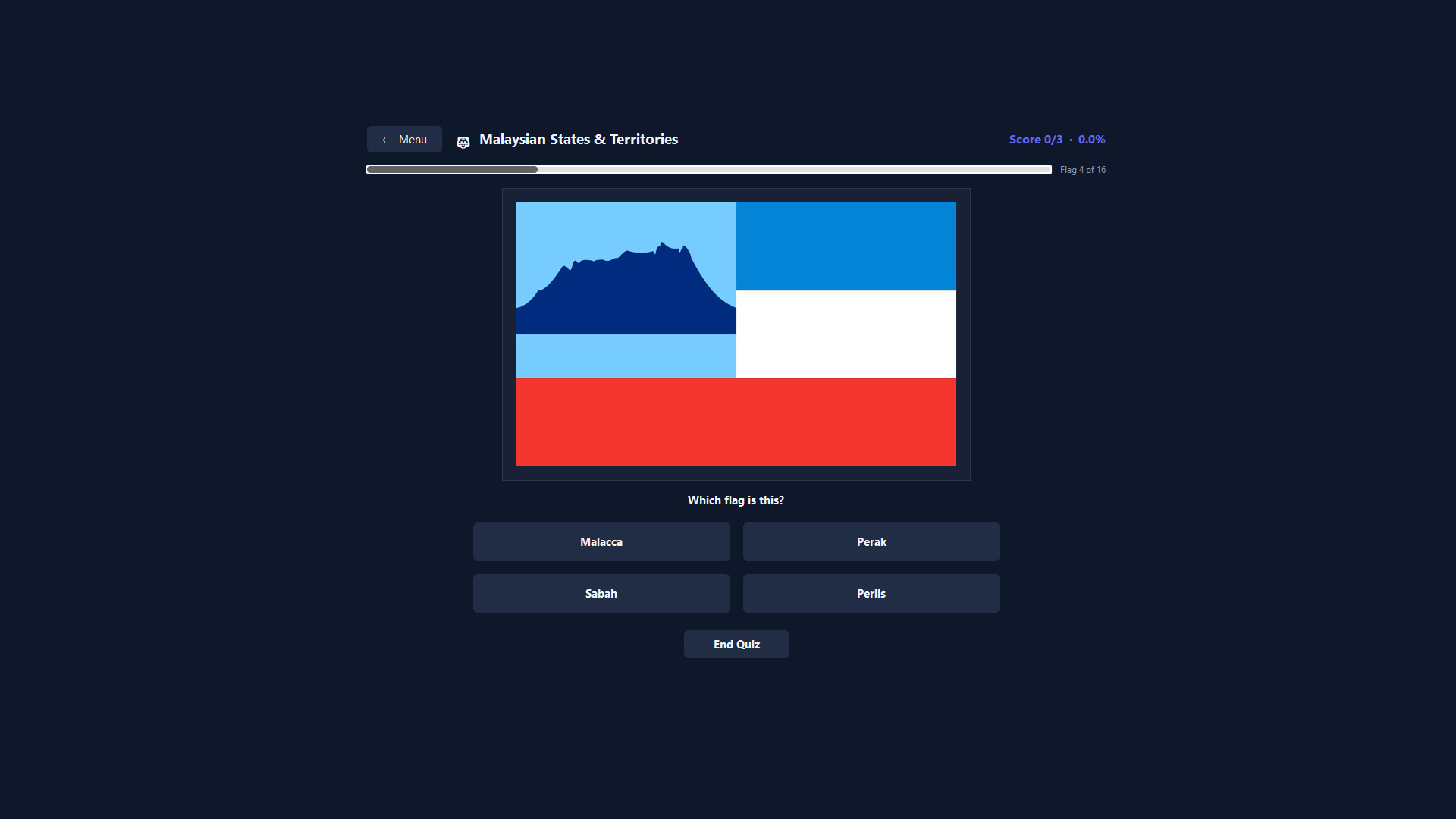 Ethan's Flag Quiz Game screenshot 2