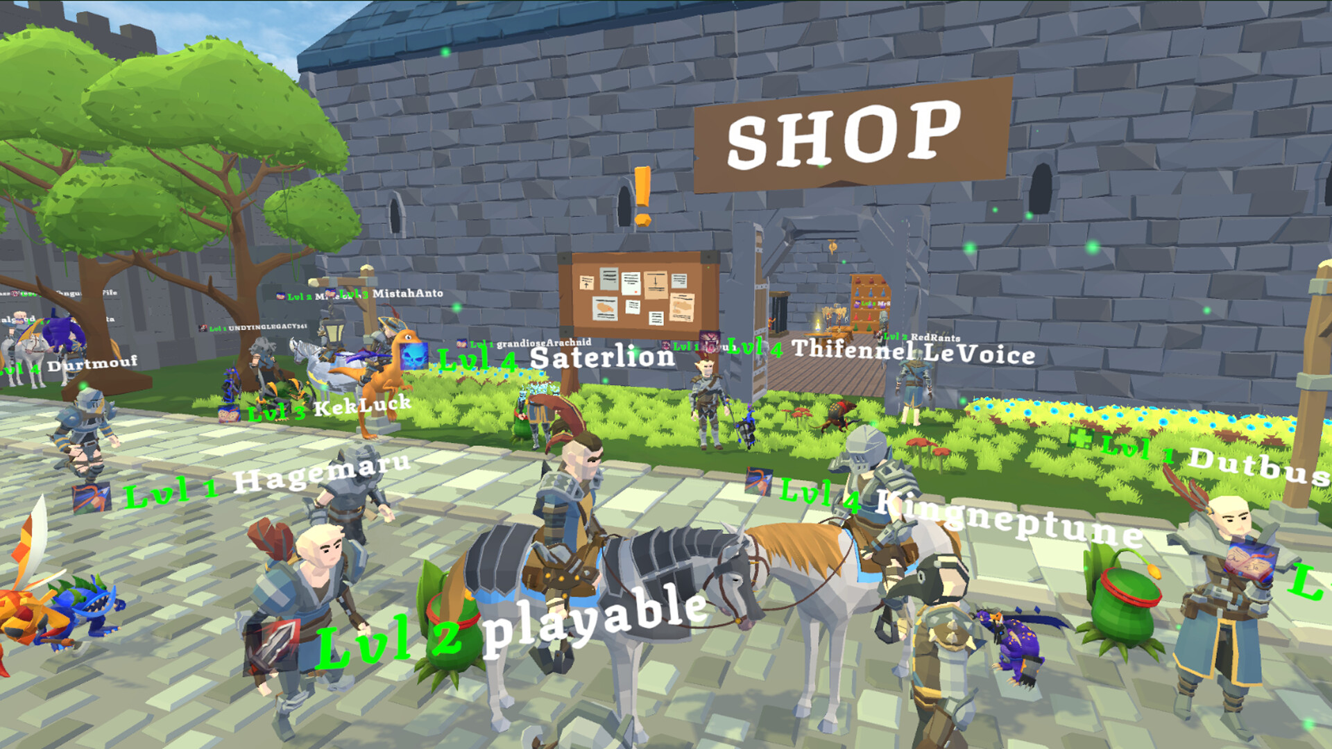 MMORPG NPC Simulator screenshot 1