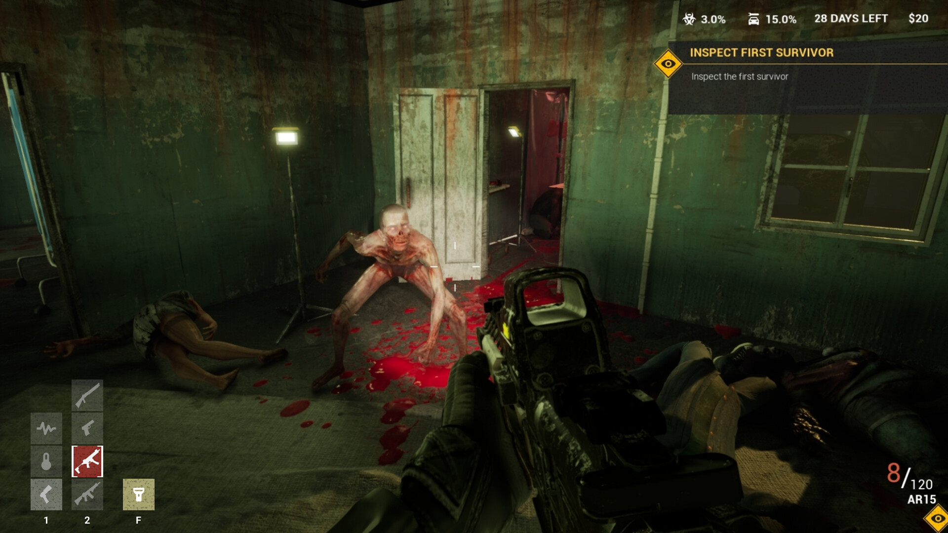 Quarantine Zombies: Contamination screenshot 1