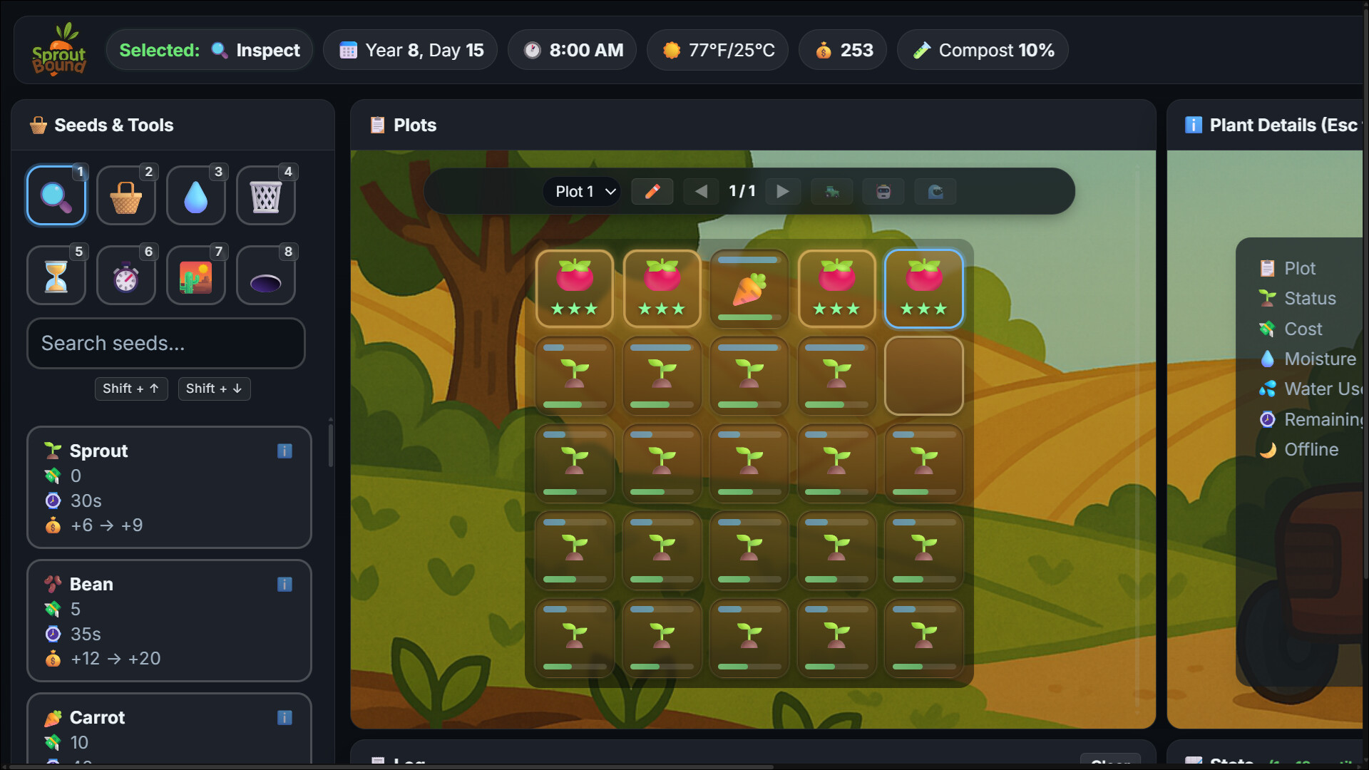 SproutBound screenshot 1