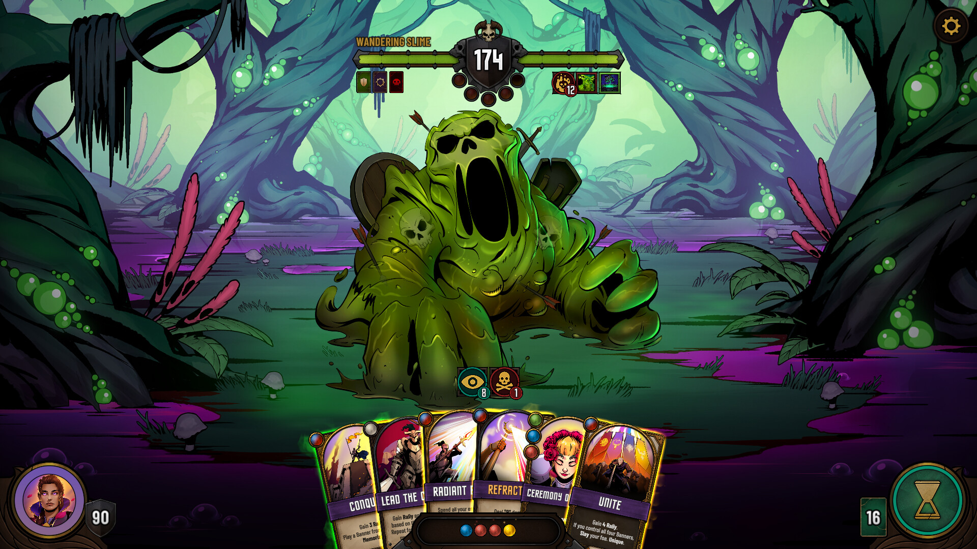 Dawncaster | The RPG Cardventure screenshot 6