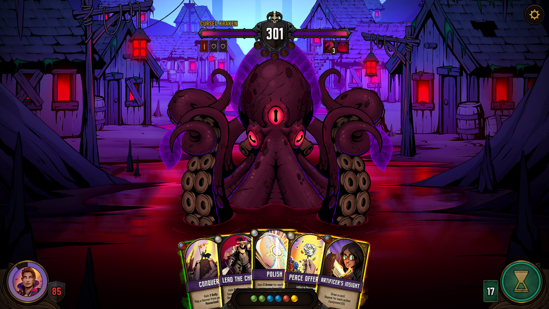 Dawncaster | The RPG Cardventure screenshot 1