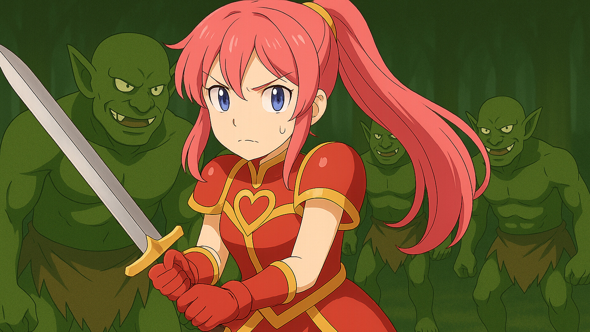 Cute Warrior Girl 2 (큐트 여전사 2) screenshot 2