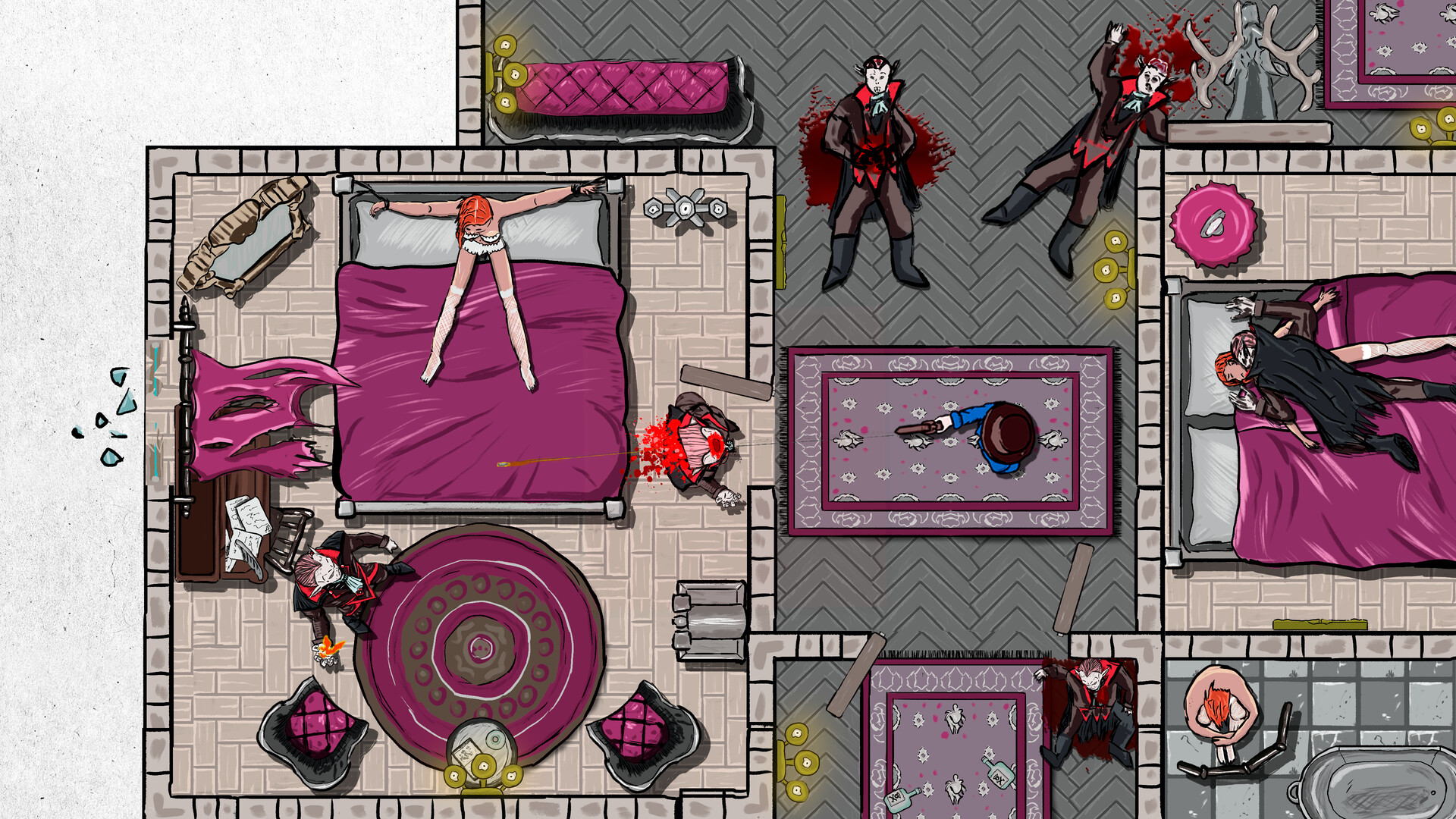 Pushkin vs Vampires screenshot 1