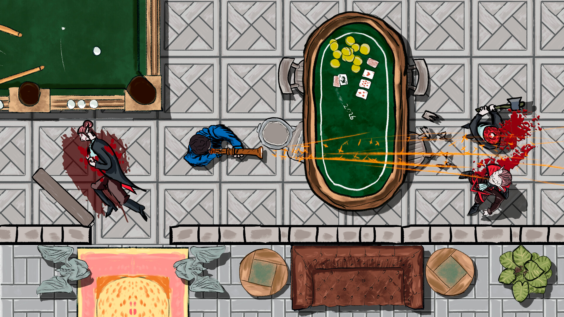 Pushkin vs Vampires screenshot 2