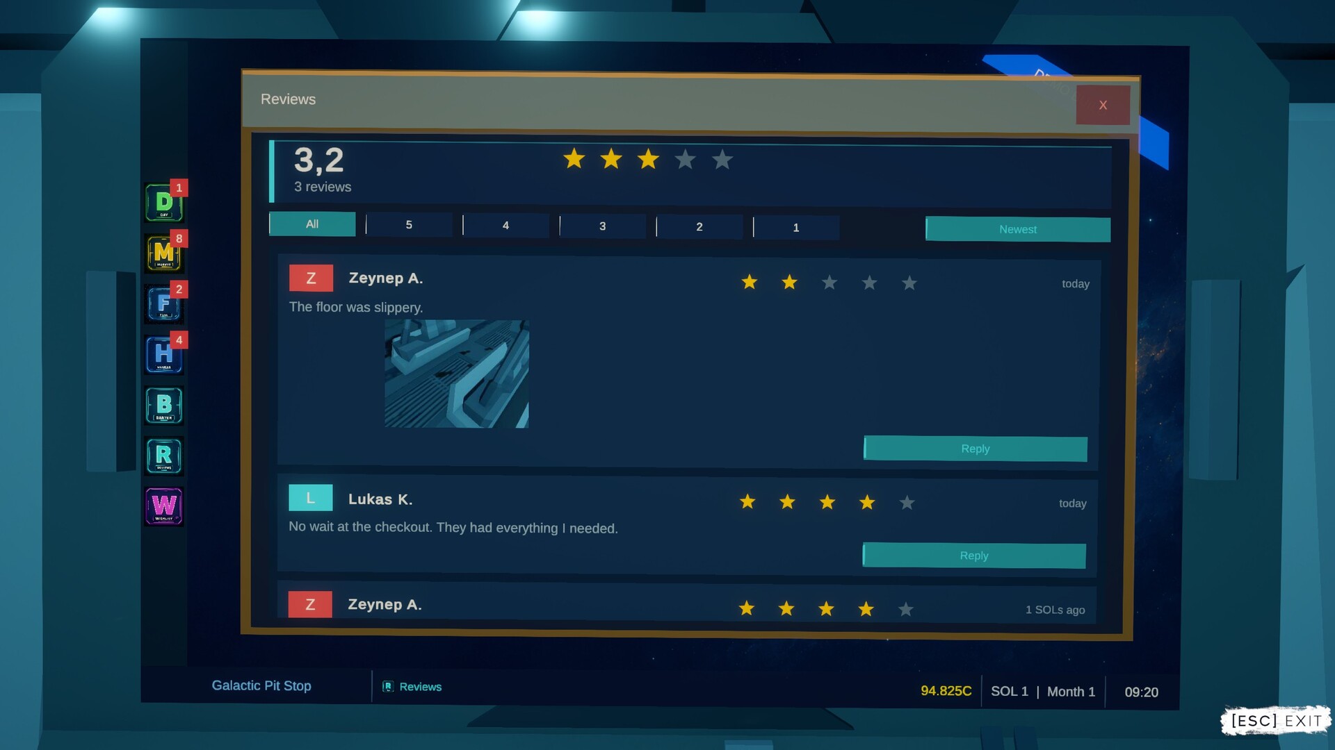 Galactic Pit Stop Simulator screenshot 9