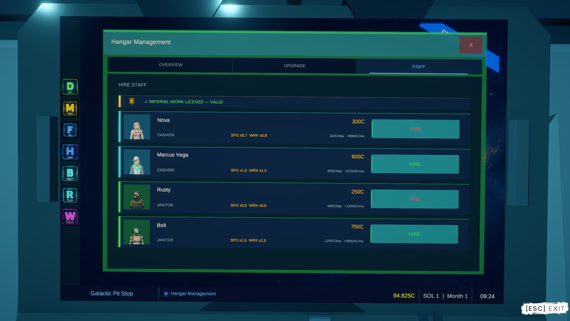 Galactic Pit Stop Simulator screenshot 10