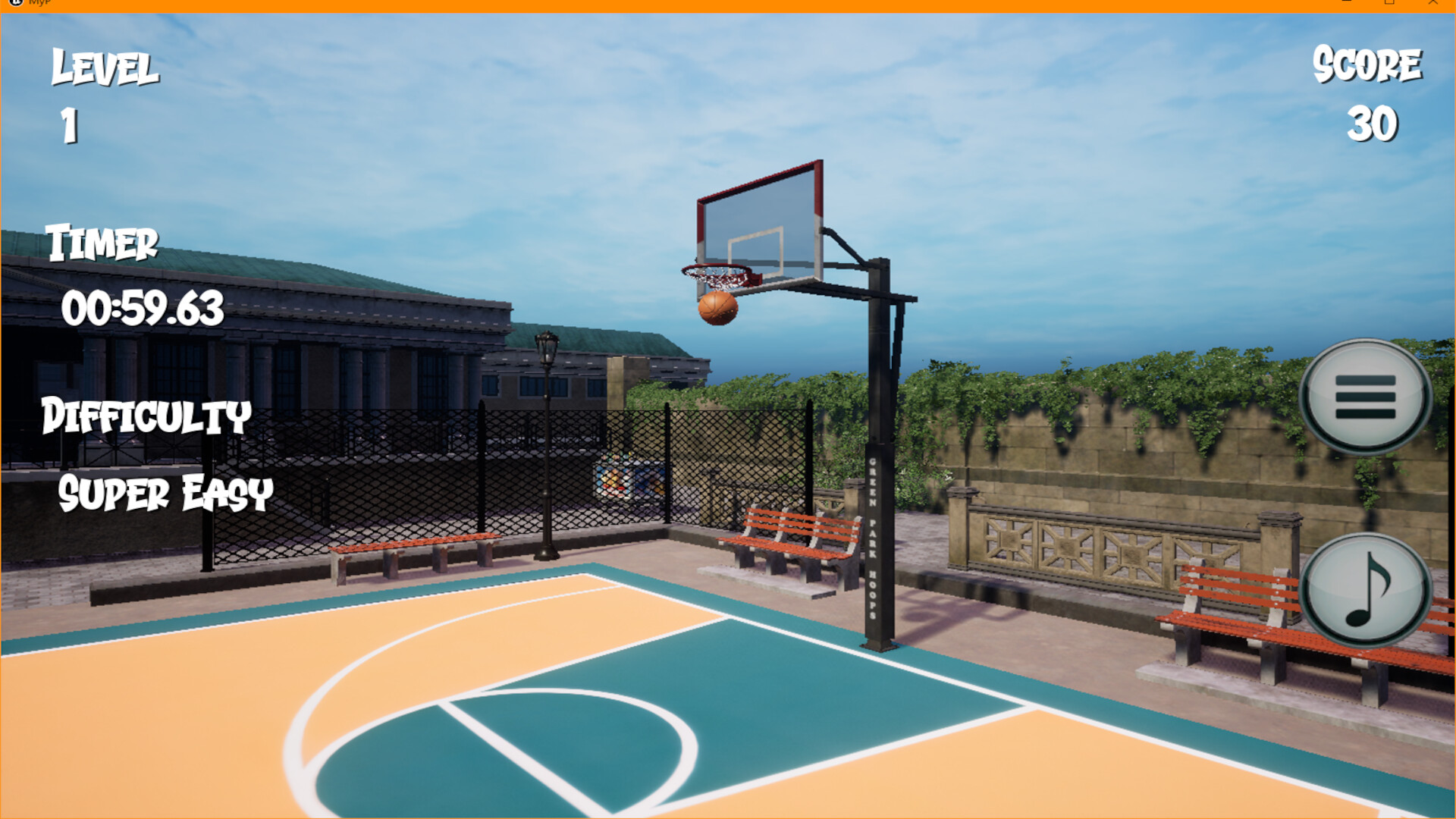 Big Flip Basketball screenshot 2