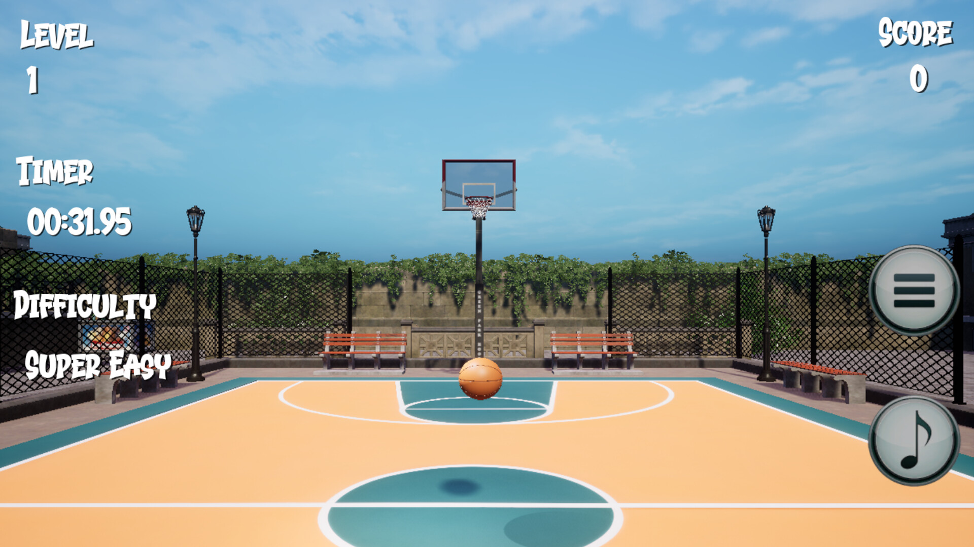 Big Flip Basketball screenshot 1