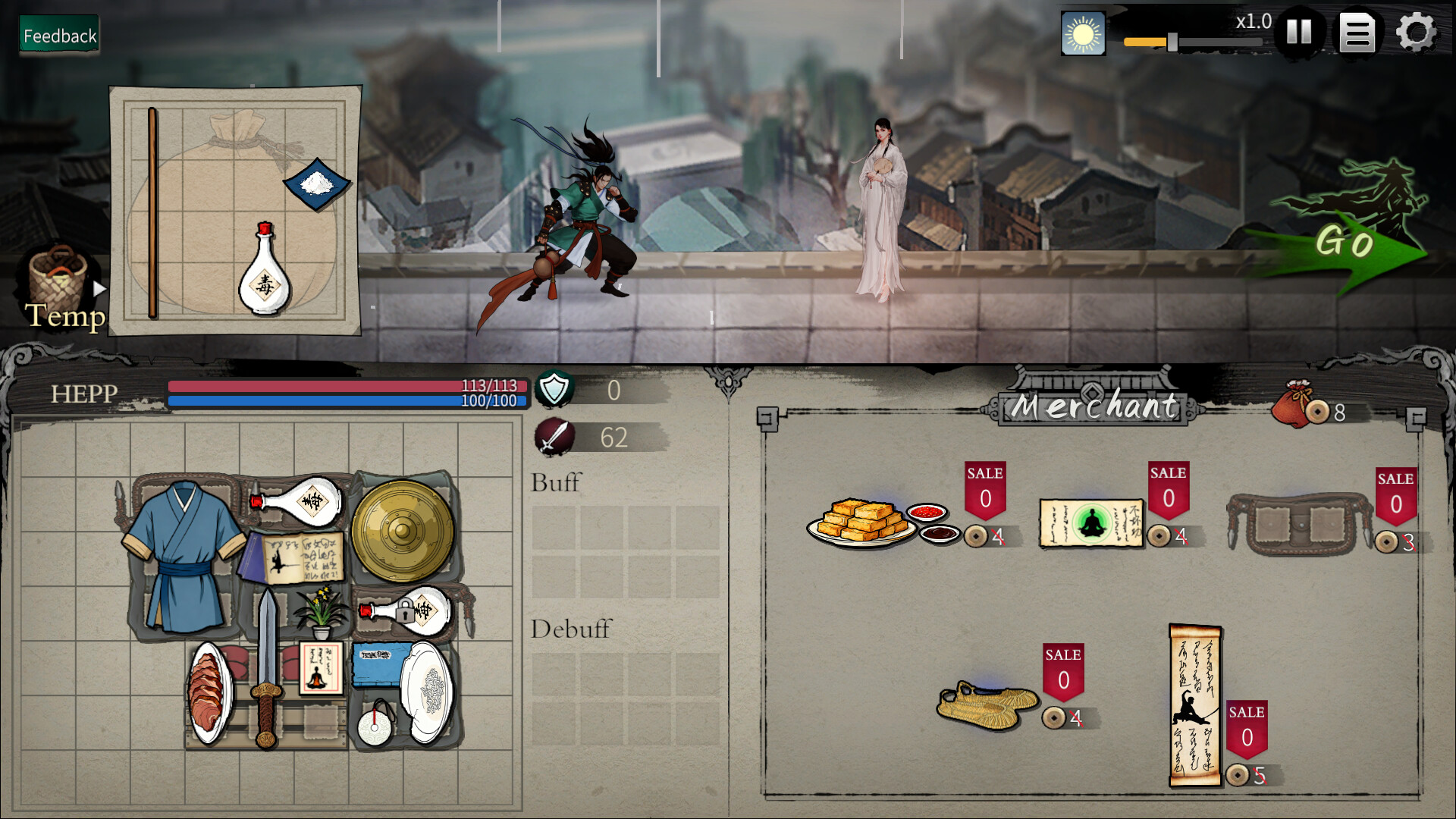 Backpack Jianghu screenshot 3