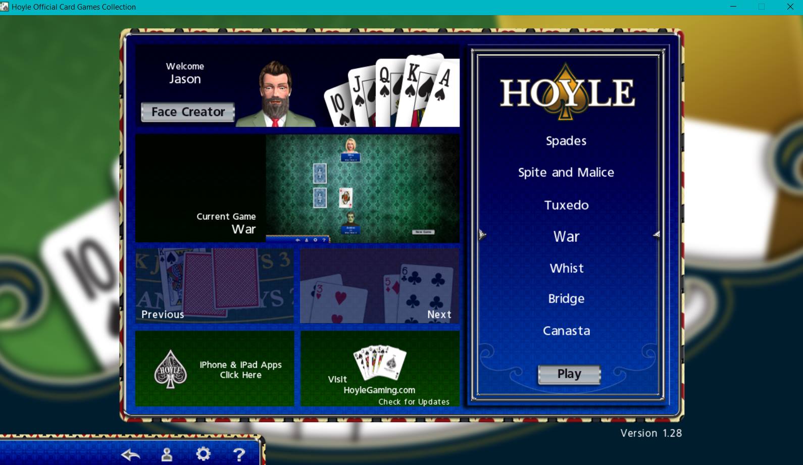 Hoyle Official Card Games screenshot 1