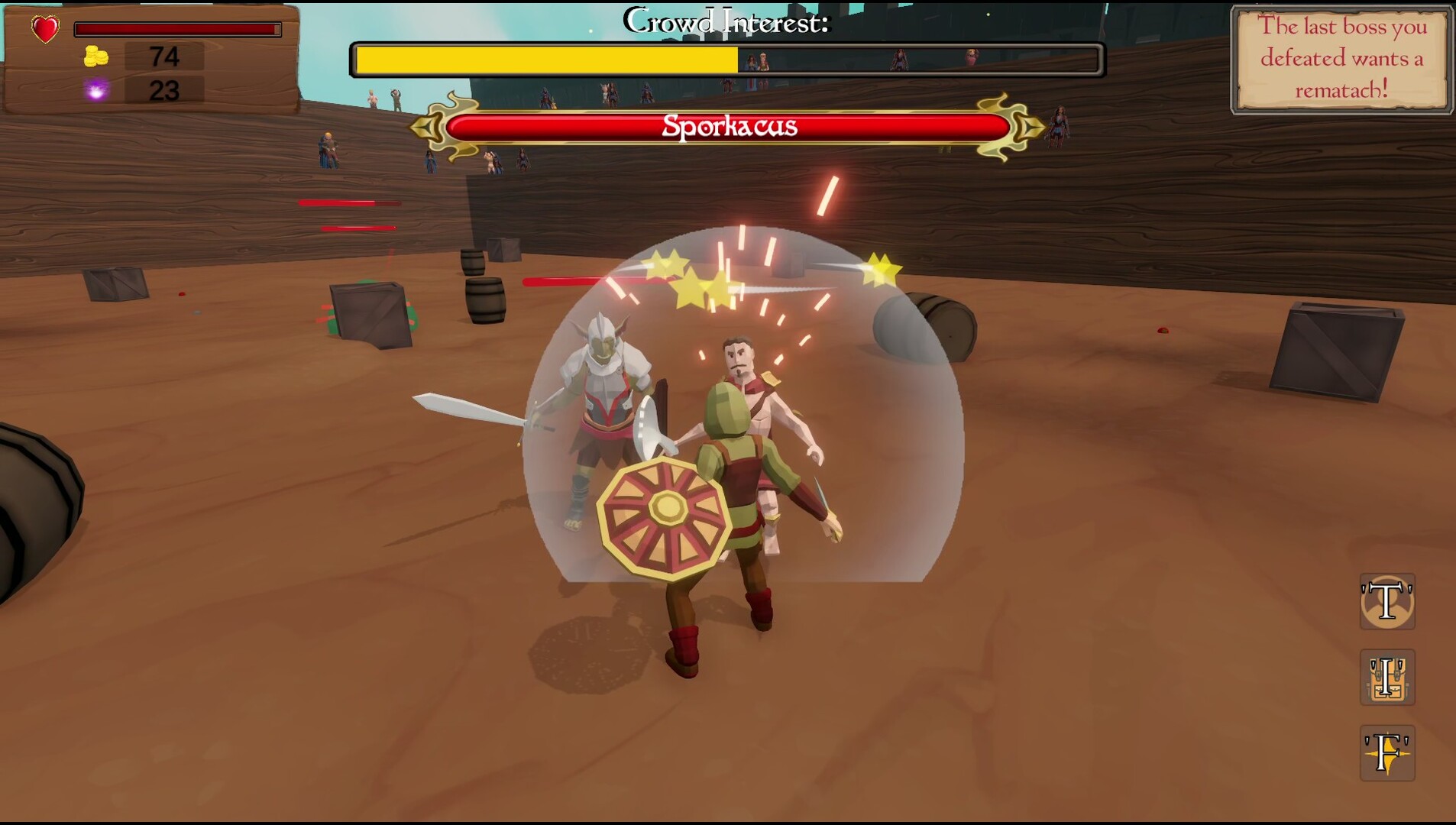The Arena screenshot 1