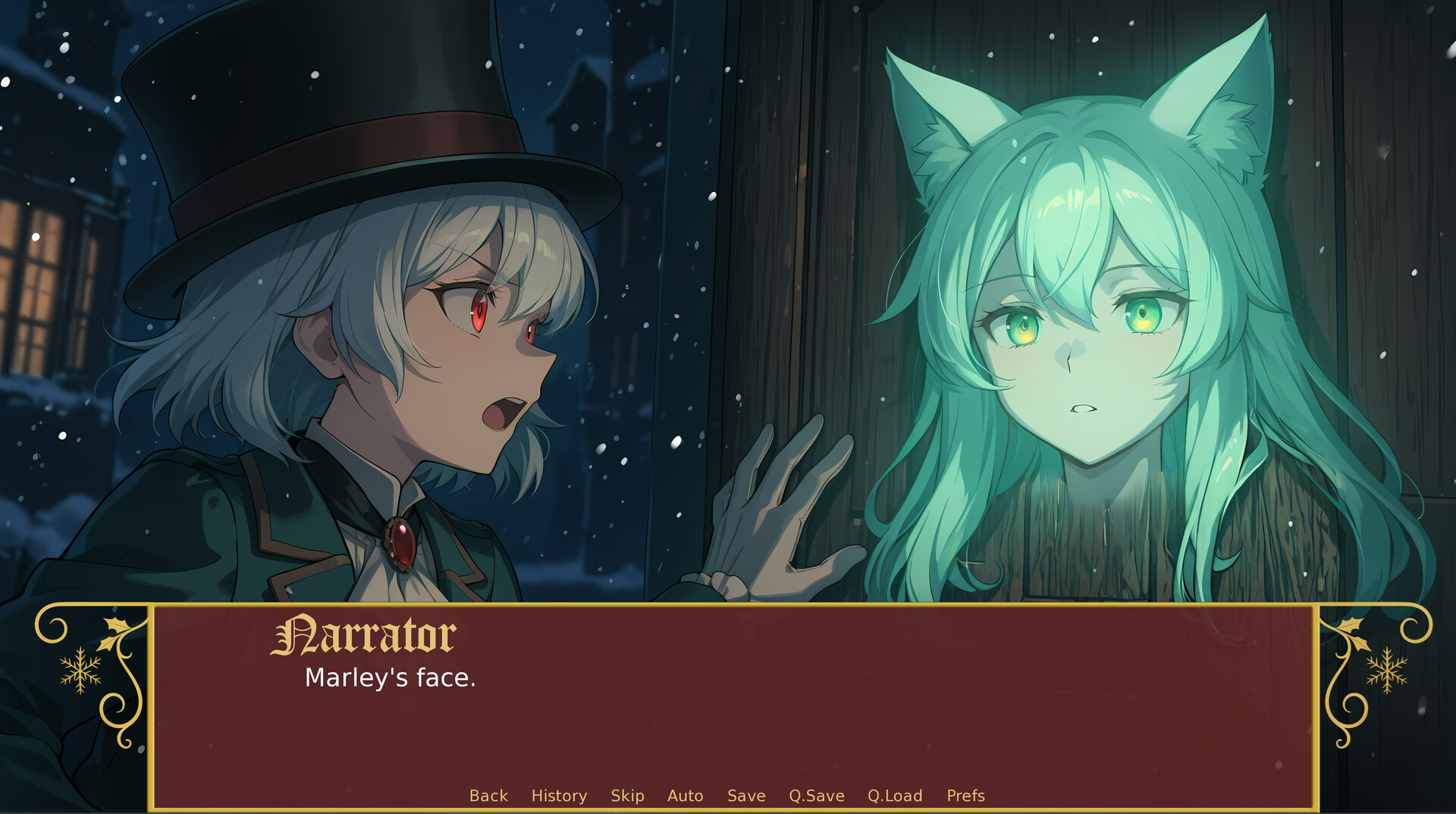 A Christmas Carol: But With Anime Girls screenshot 1