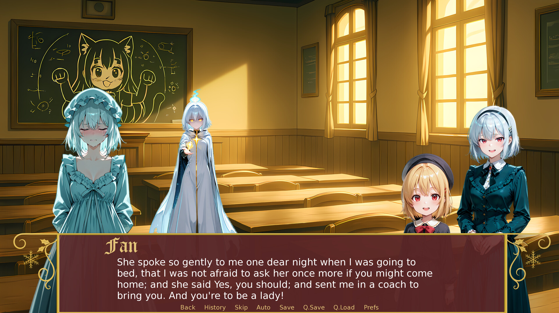 A Christmas Carol: But With Anime Girls screenshot 6