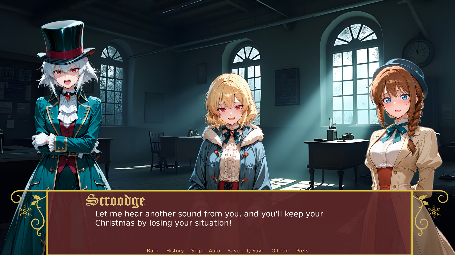 A Christmas Carol: But With Anime Girls screenshot 3