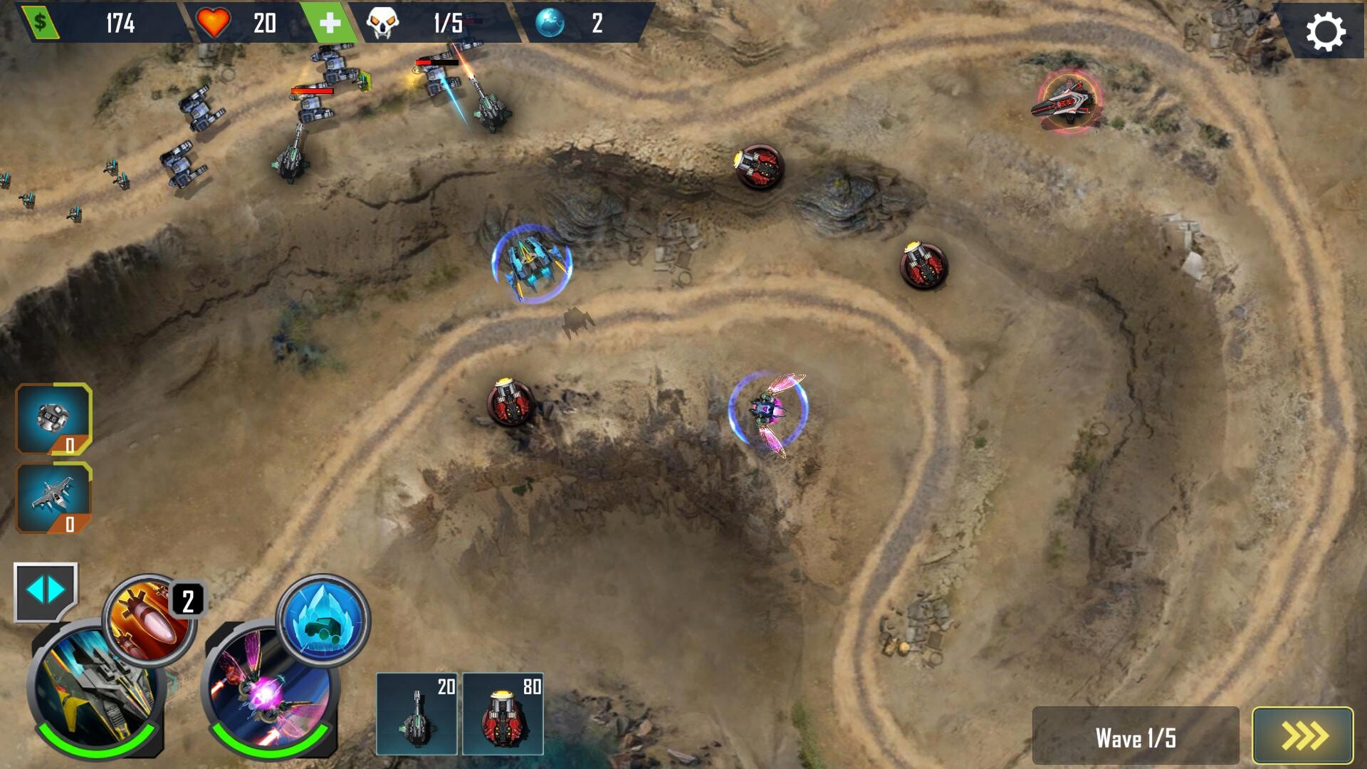 Defense X screenshot 1