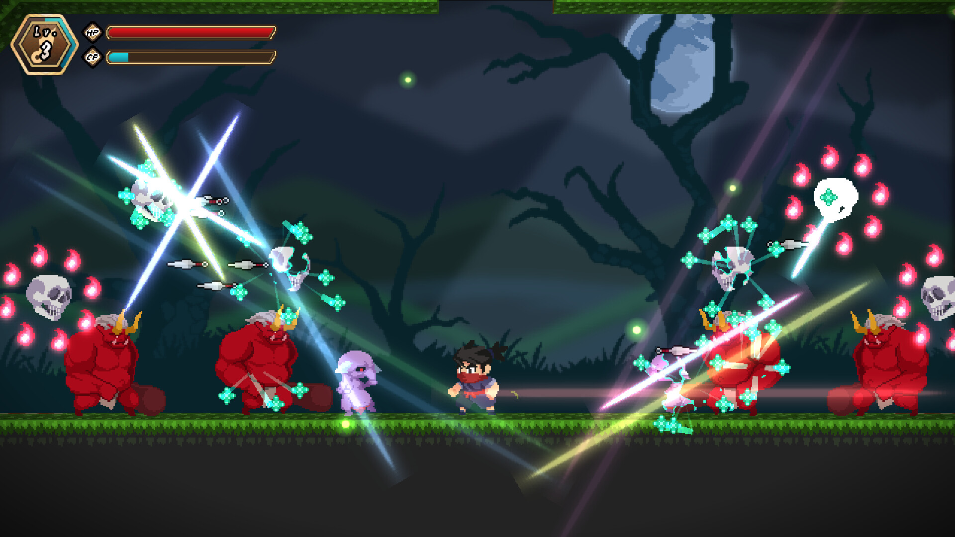 Ninja boy and Yo-kai screenshot 2