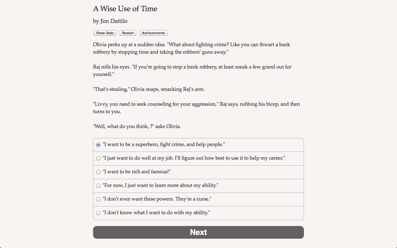 A Wise Use of Time screenshot 3
