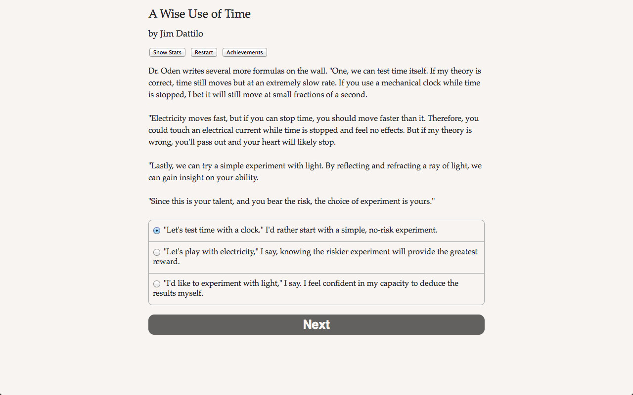 A Wise Use of Time screenshot 4