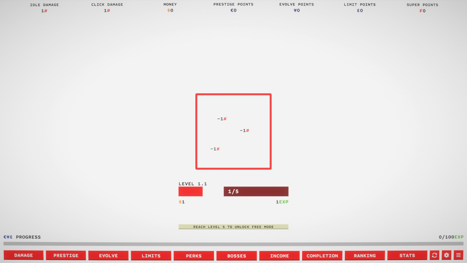 Idle Rect screenshot 1