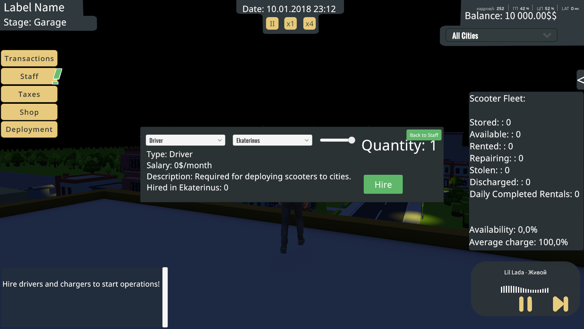 Kicksharing Tycoon screenshot 1