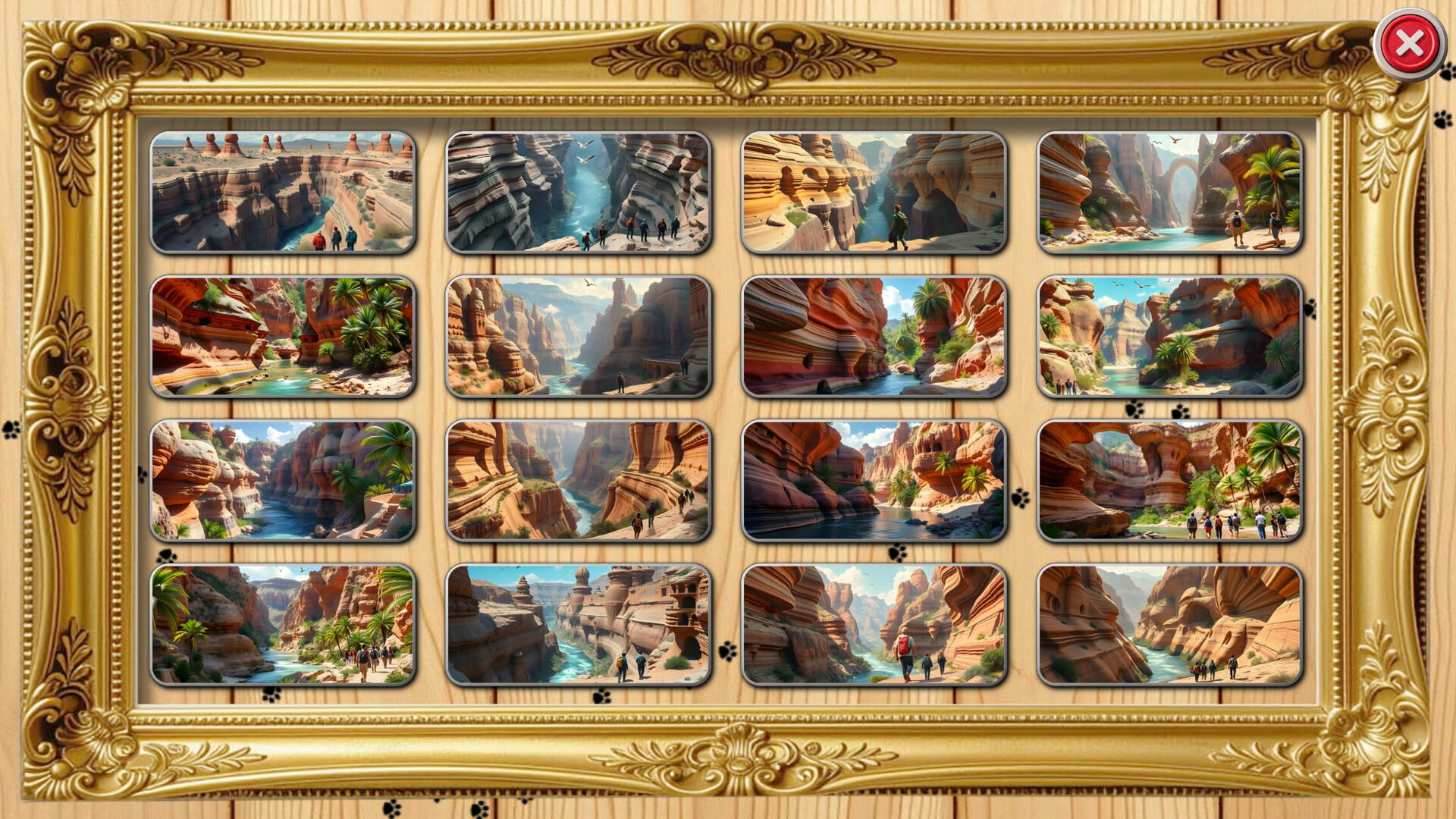 Real Puzzles - Canyons screenshot 1