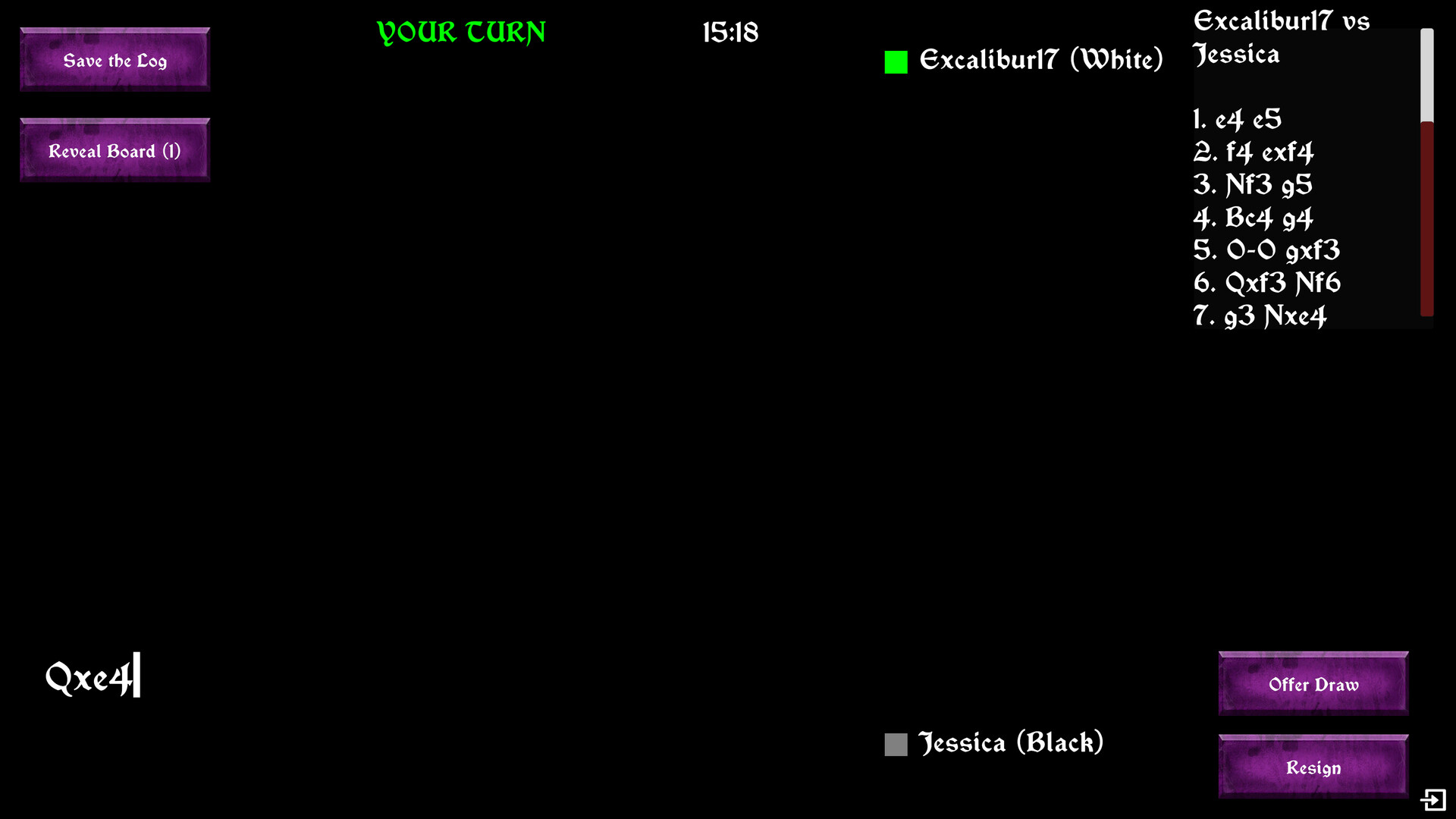 Blindfold Chess screenshot 3