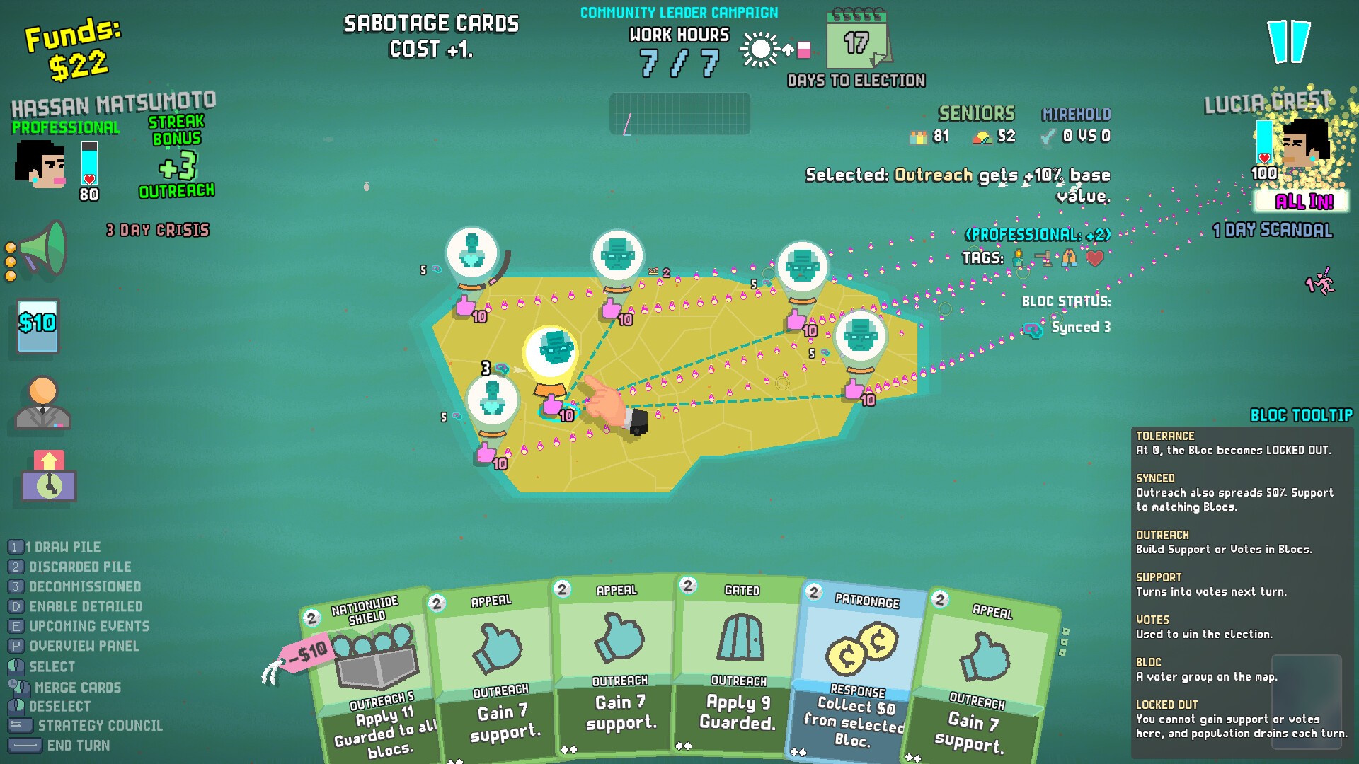 Politiks - Satirical Roguelite Deckbuilder screenshot 1