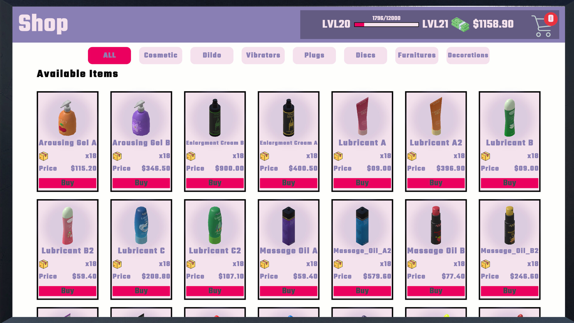 Adult Shop Simulator screenshot 10