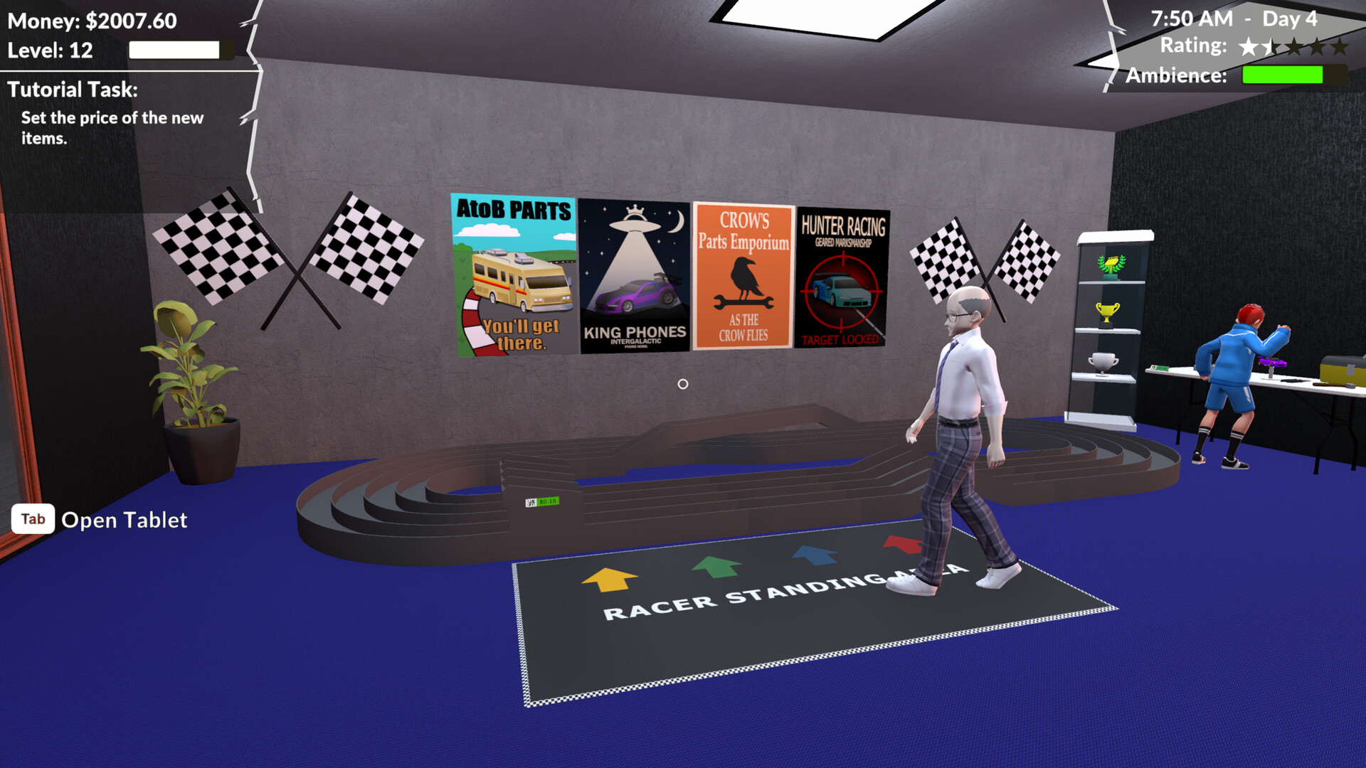 Pocket Racer Shop Sim screenshot 7