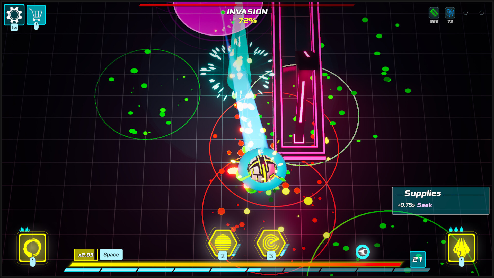 Jolt: Neon Breaker screenshot 1