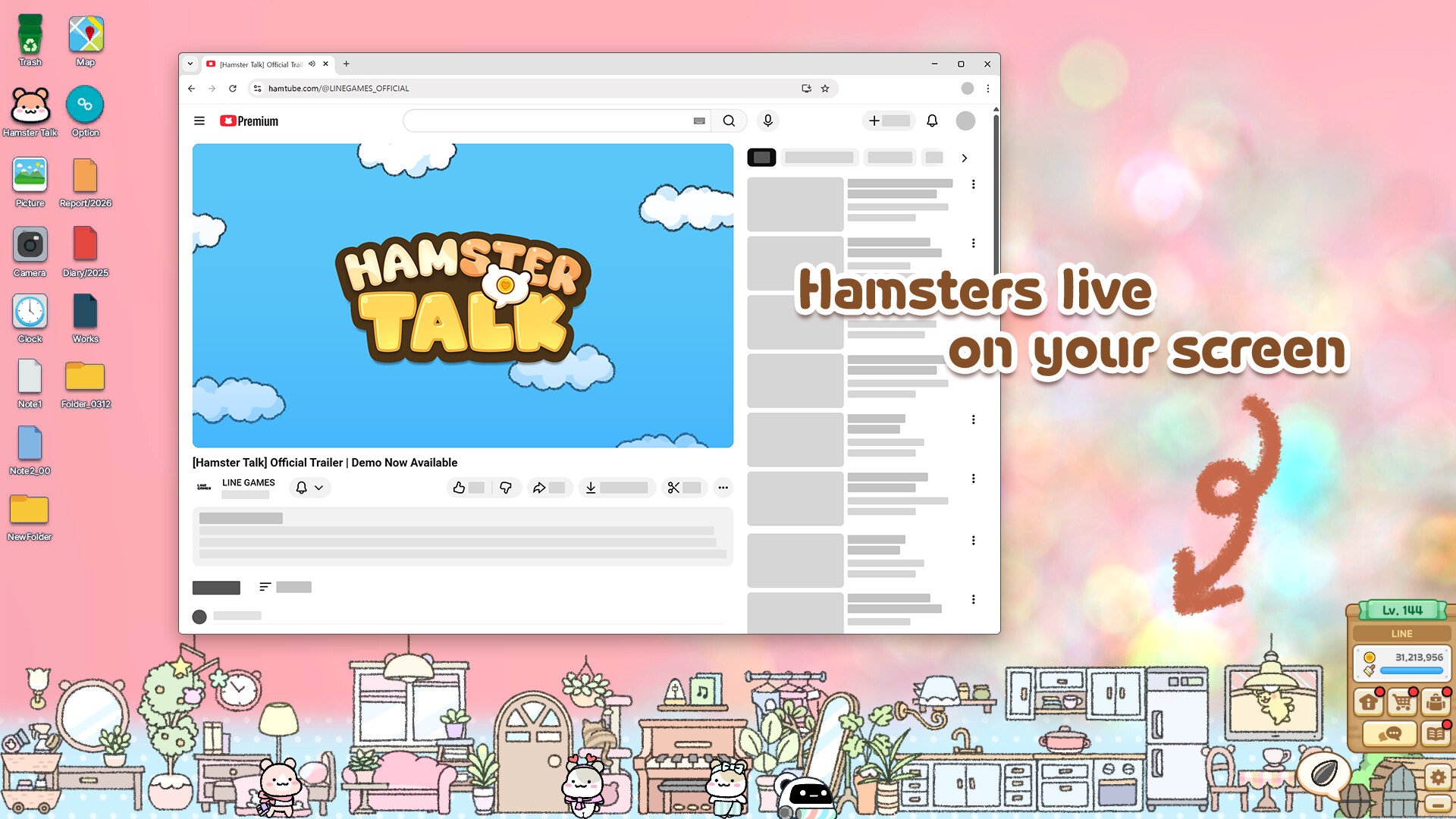 Hamster Talk screenshot 1