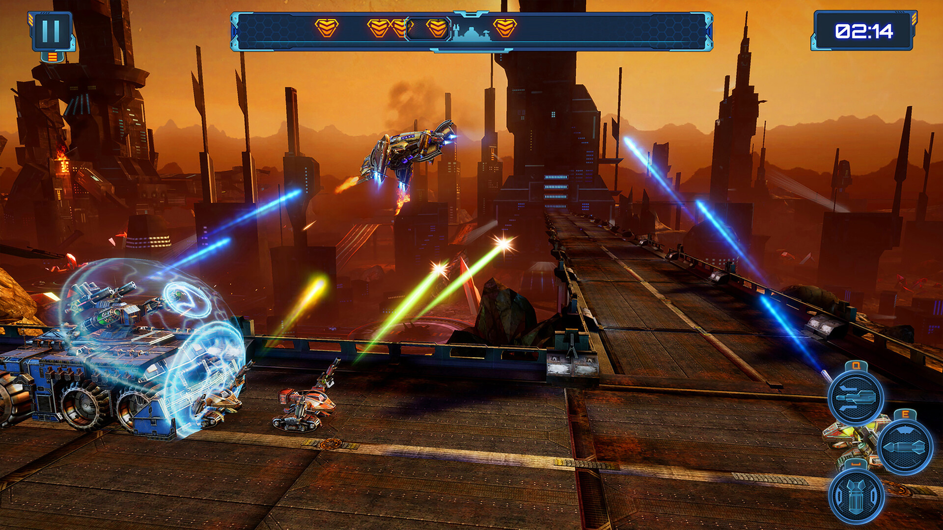 Red Siren: Space Defense screenshot 5