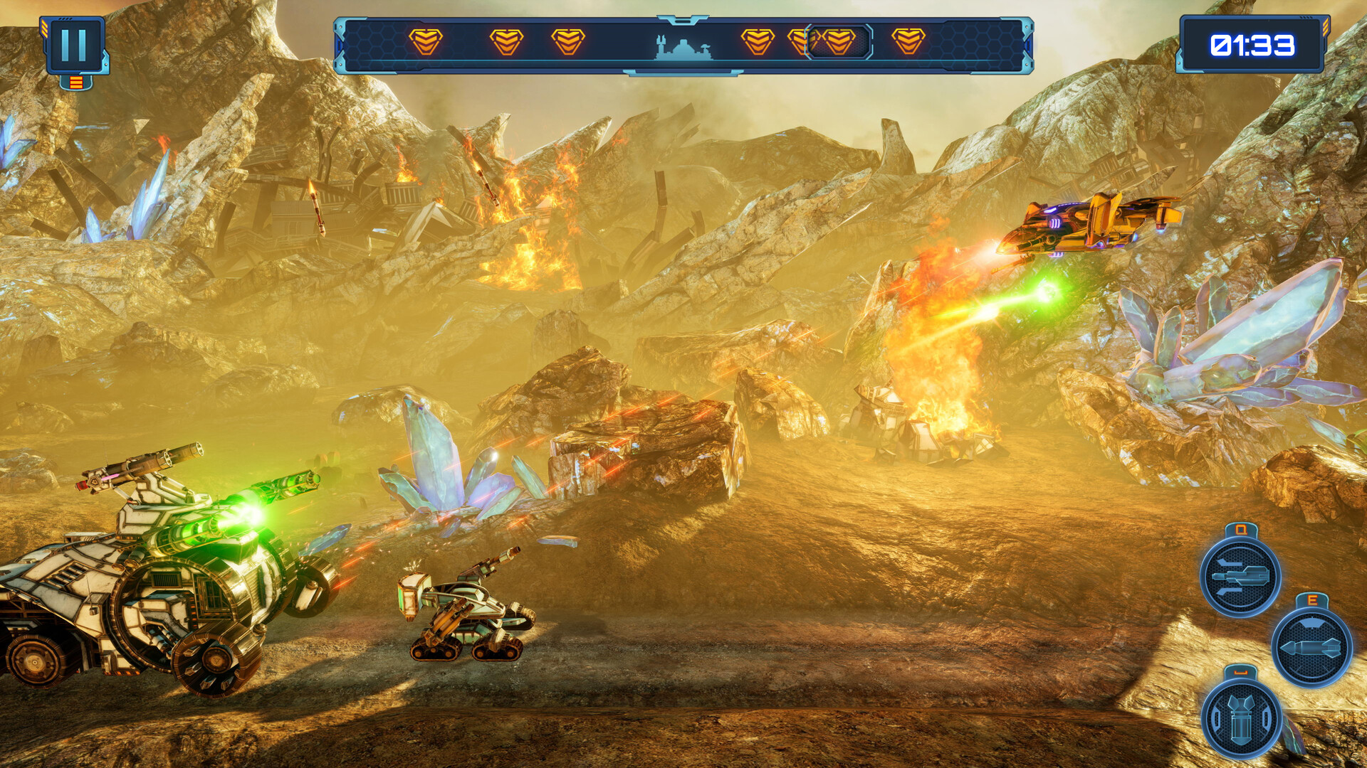 Red Siren: Space Defense screenshot 13