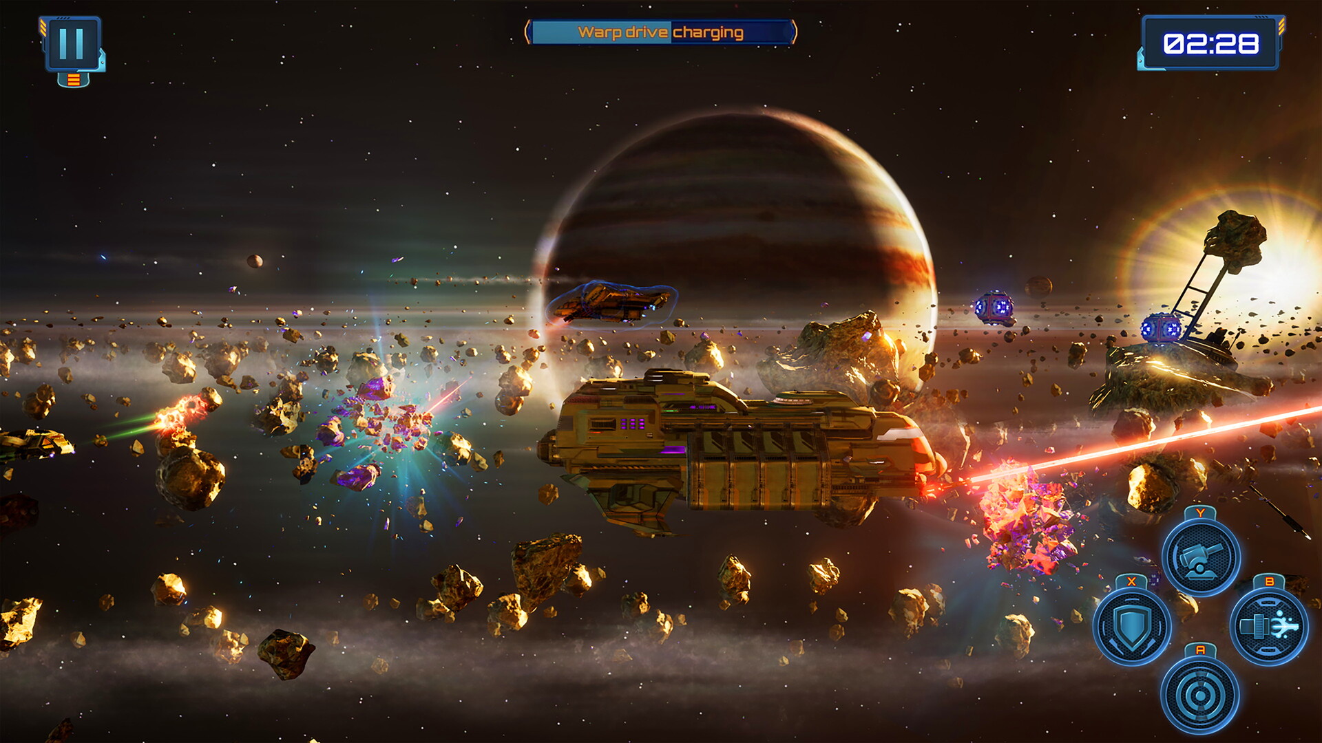 Red Siren: Space Defense screenshot 3