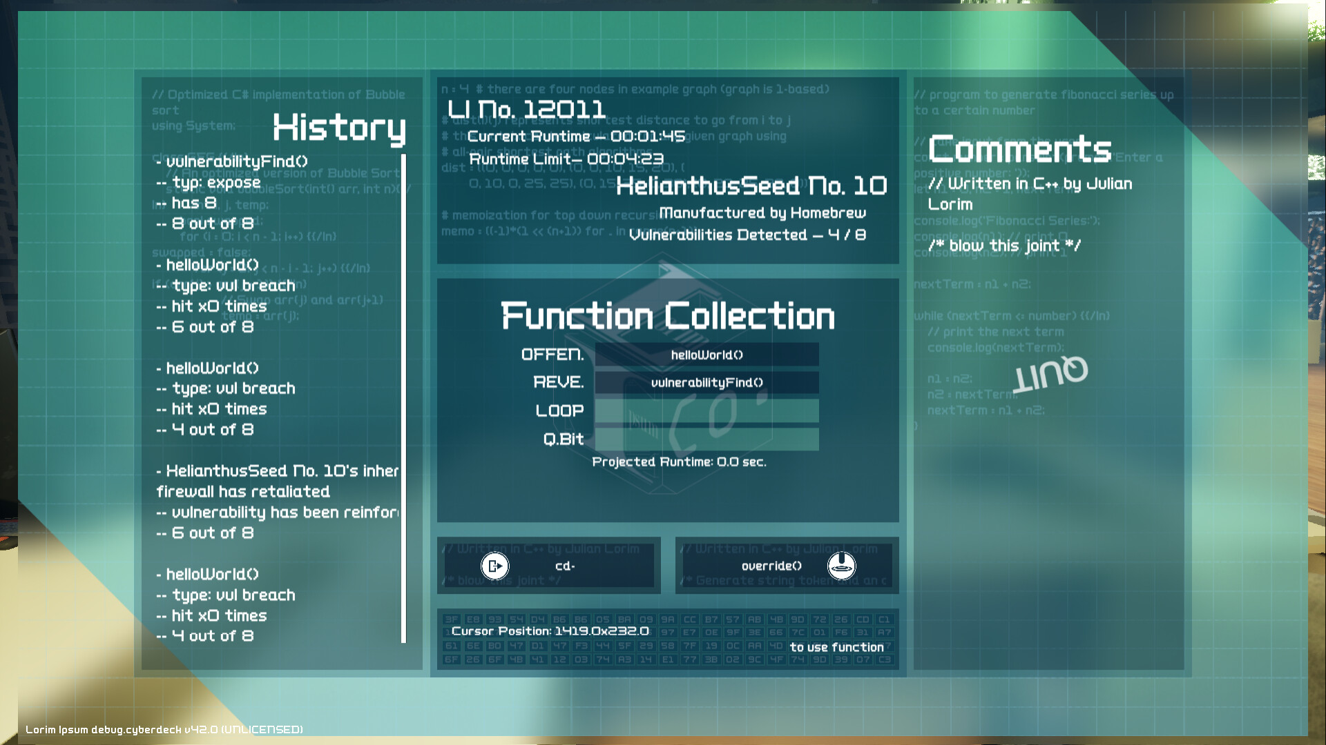 Graftage screenshot 1