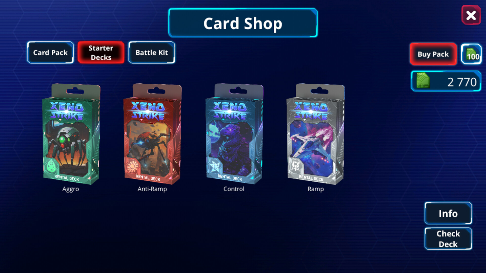 Xeno Strike CCG screenshot 9