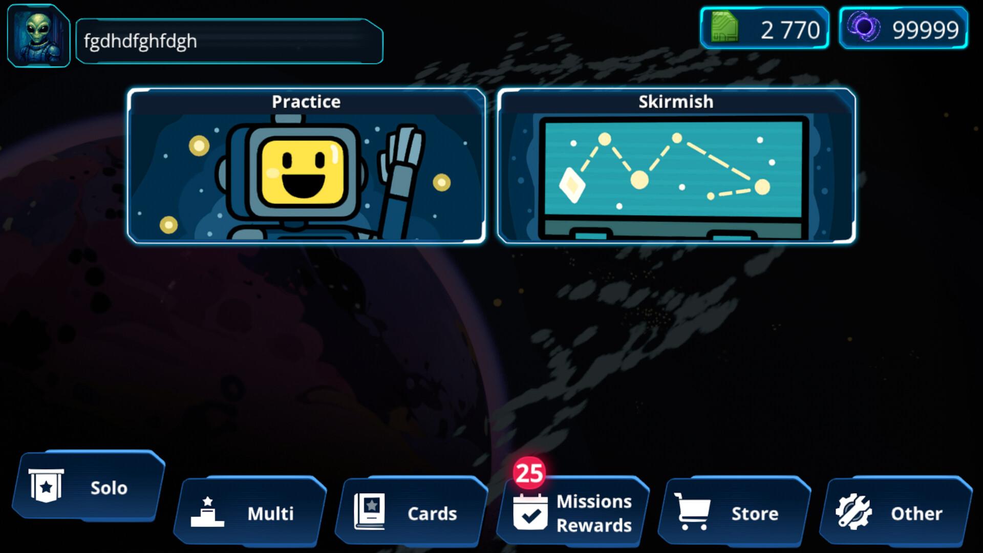 Xeno Strike CCG screenshot 1