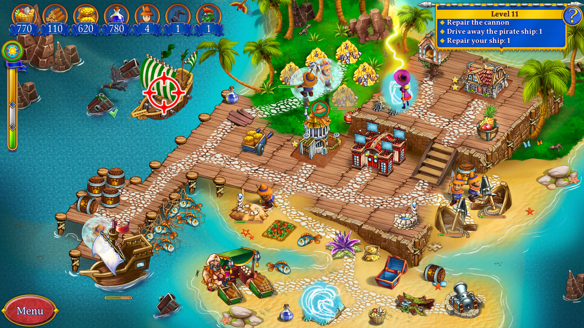New Yankee: Pirate Trap screenshot 6