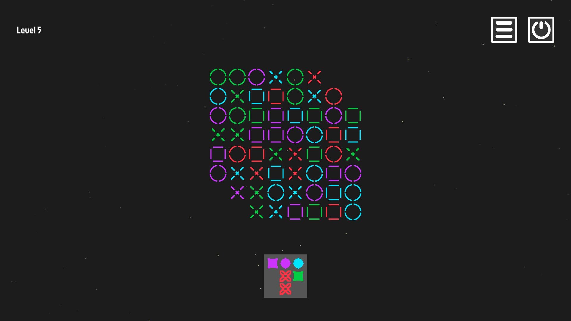 Shablon: Color Patterns screenshot 1