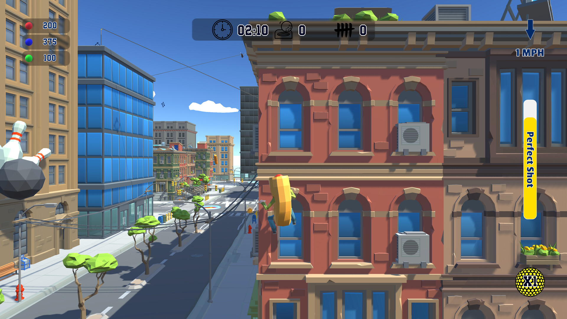 Urban Golf: Hot Dog Edition screenshot 2